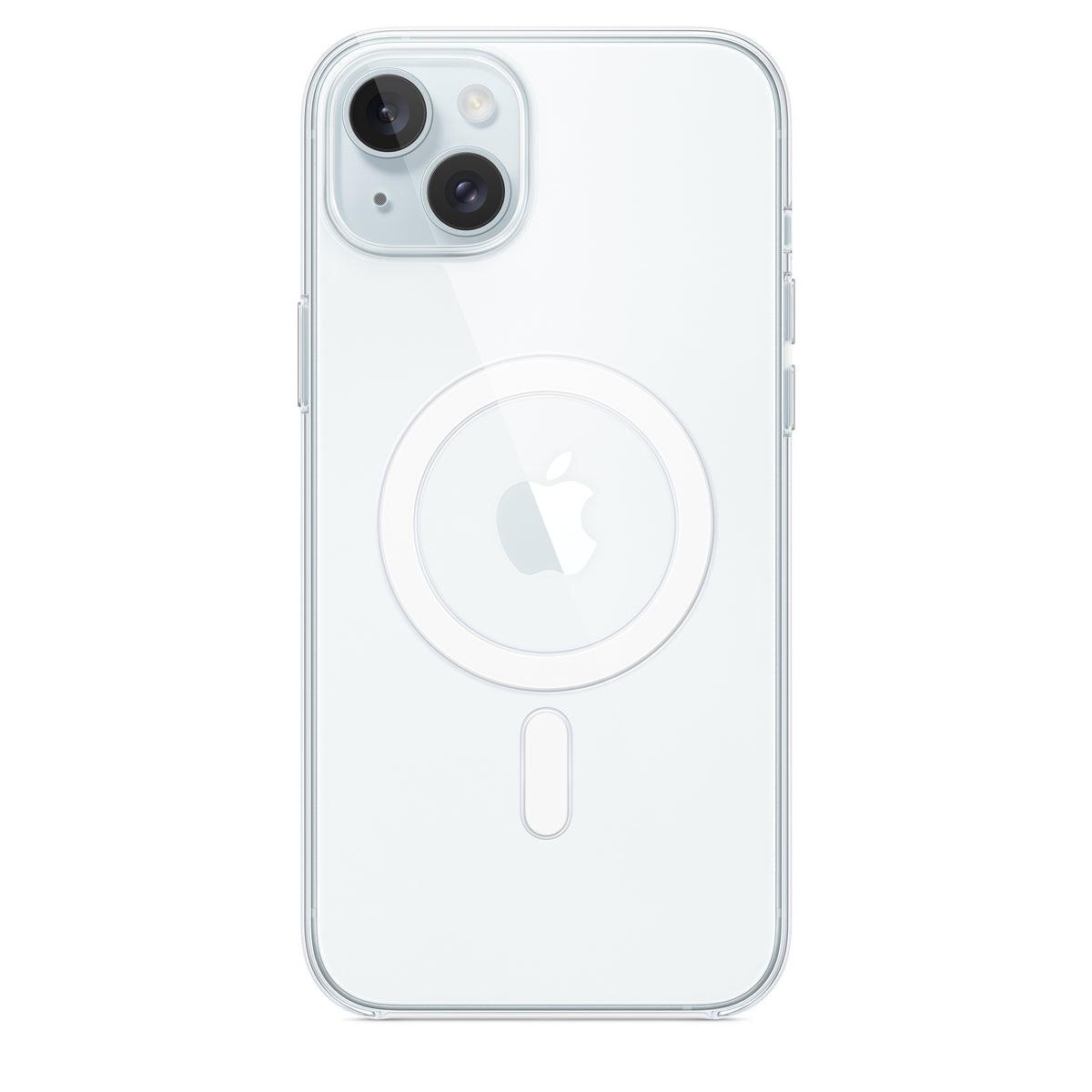 Cover Apple trasparente MagSafe per iPhone 15 Plus