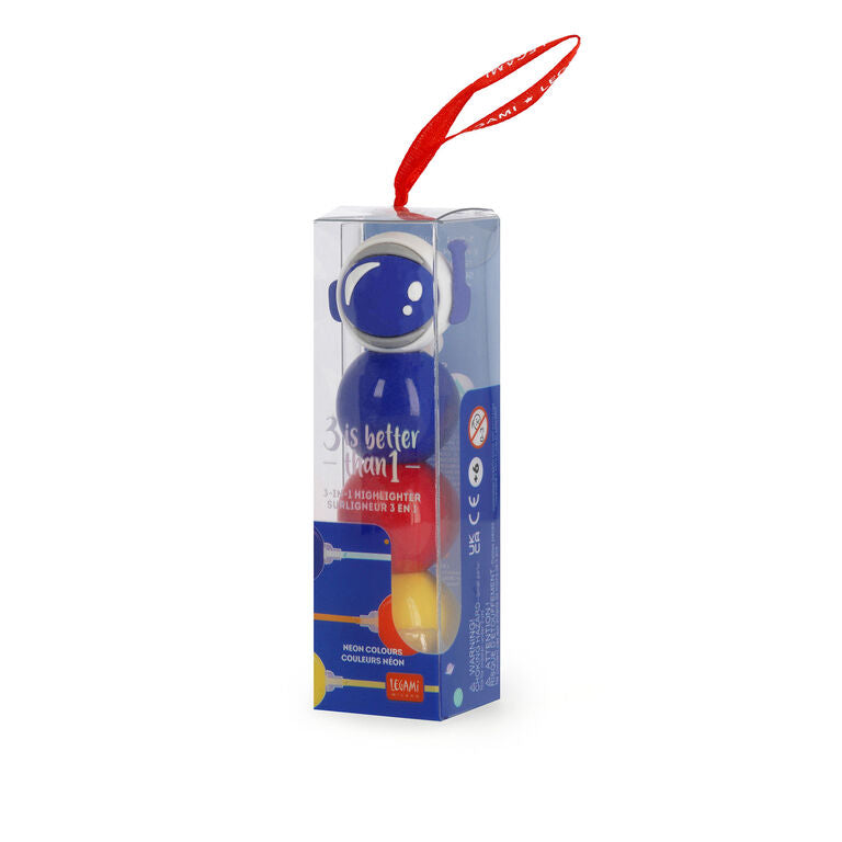 Legami 3-IN-1 HIGHLIGHTER - 3 IS BETTER THAN 1 - 8052694009731