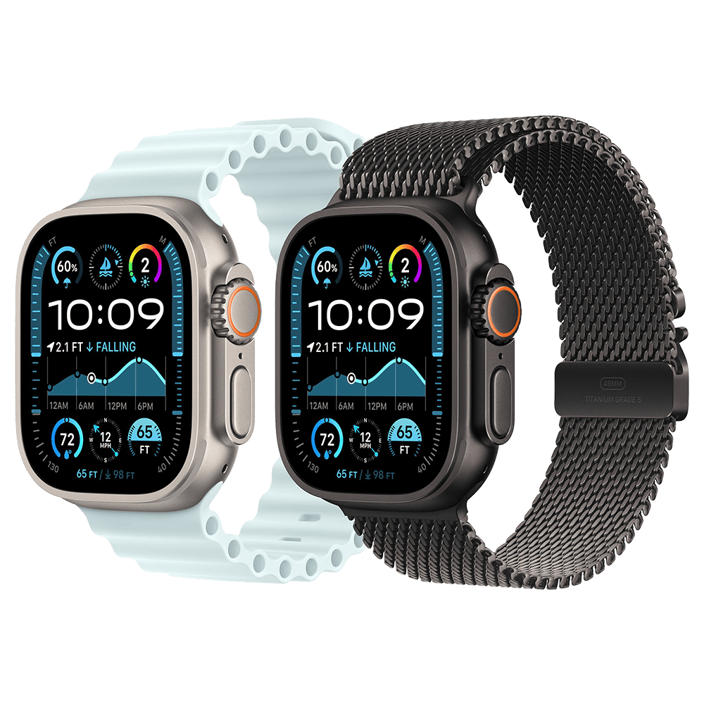 Apple Watch Ultra 2 ricondizionato – foto illustrativa della gamma; vedere la variante per colore e cinturino