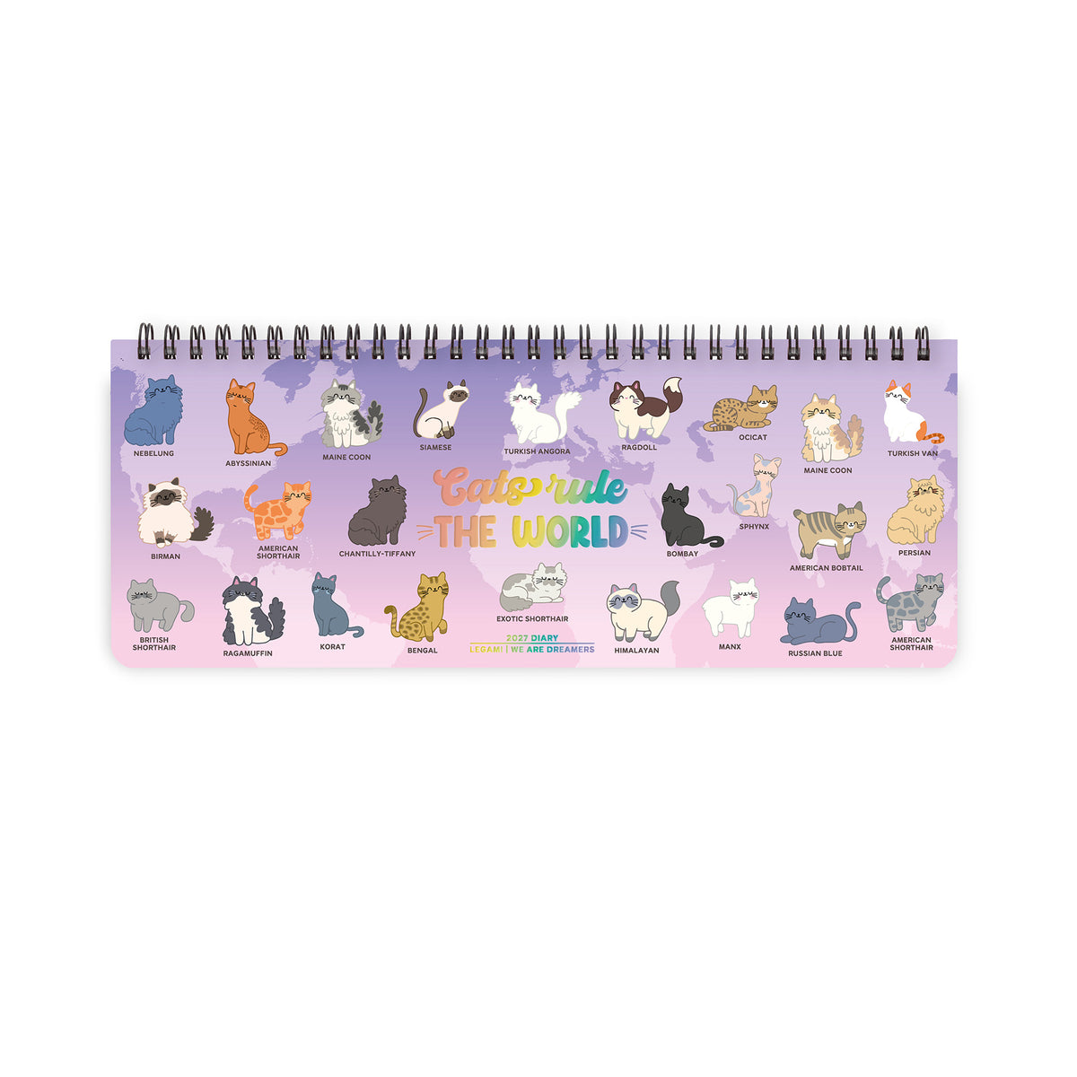 Legami Agenda da Scrivania 2027 Kitty World