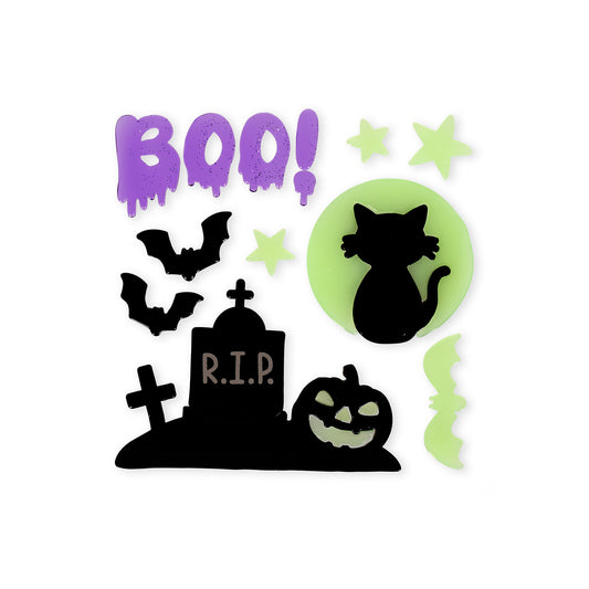 Legami Windo-Glow Halloween Set 13 Adesivi Gel per Finestre, fotografia Legami 2