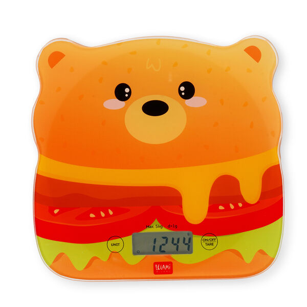 Legami Kitchen Scale bilancia da cucina Hamburger