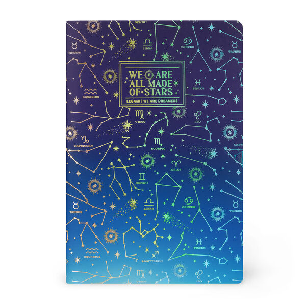 Legami quaderno a righe Medium Stars