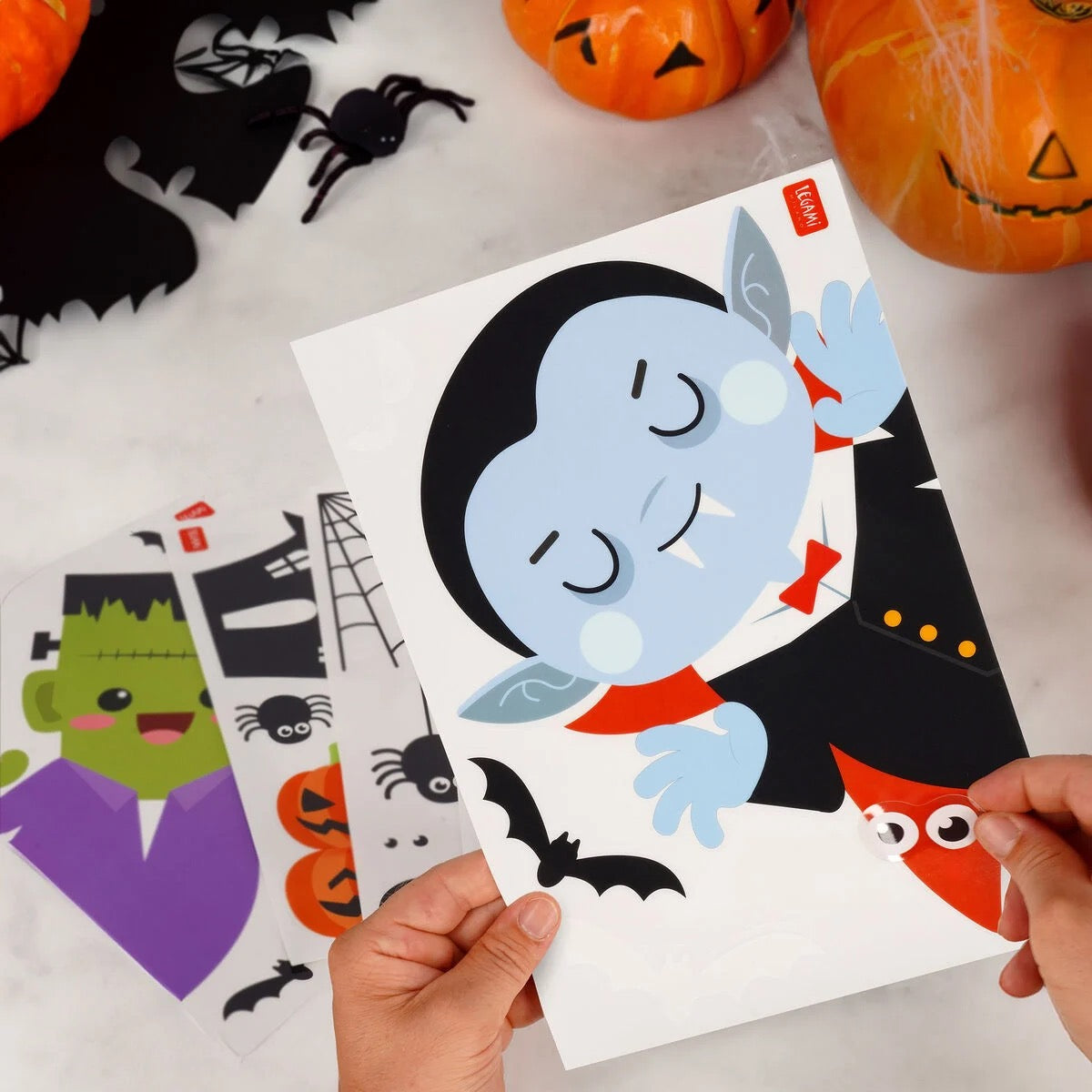 Legami Windo-Wow Halloween adesivi elettrostatici per finestra