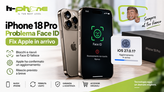 iPhone 18 Pro si blocca con Face ID? Apple prepara un aggiornamento correttivo