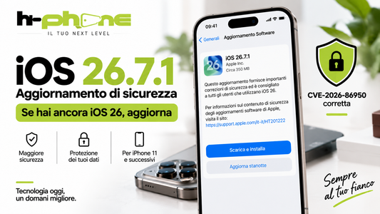 iOS 26.7.1: aggiornalo subito se non sei ancora passato a iOS 27