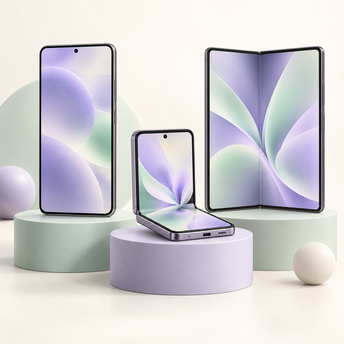 Illustrazione della collezione Telefoni Samsung – Galaxy ricondizionati