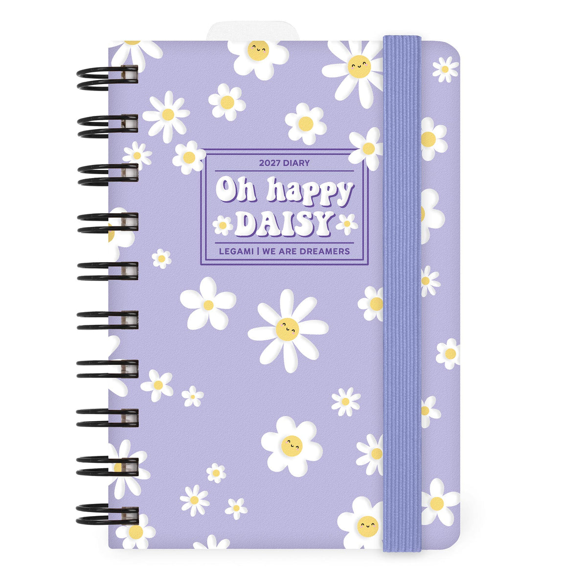 Legami Agenda Giornaliera Spiralata Small 2027 - Daisy Lilac