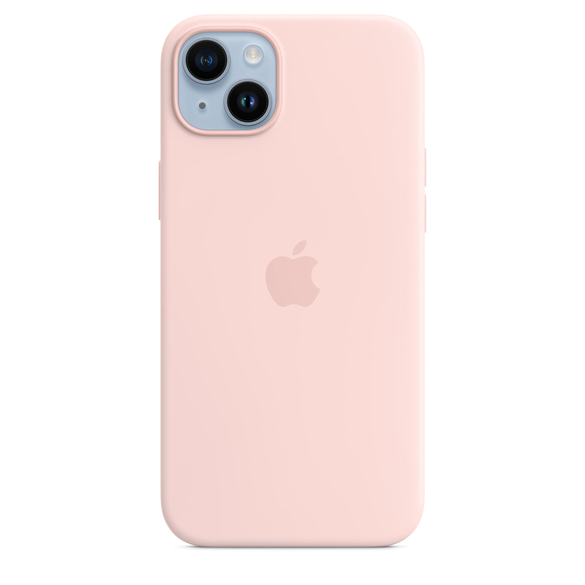 Cover Apple in silicone MagSafe per iPhone 14 Plus – Rosa