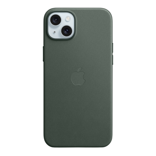 Cover Apple FineWoven MagSafe per iPhone 15 Plus – Verde