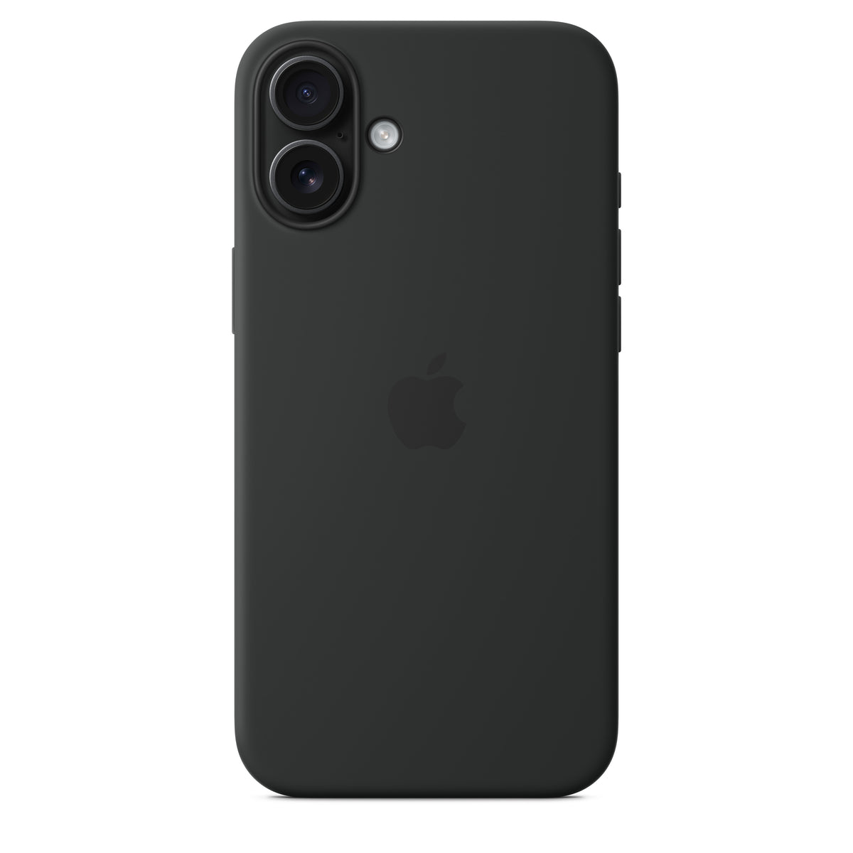 Cover Apple in silicone MagSafe per iPhone 16 Plus – Nero