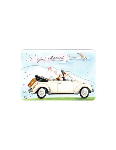 GREETING CARDS 11,5X17 CM - LOVELY - WED