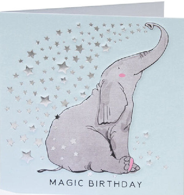 GREETING CARDS - 7X7 ELEPHANT