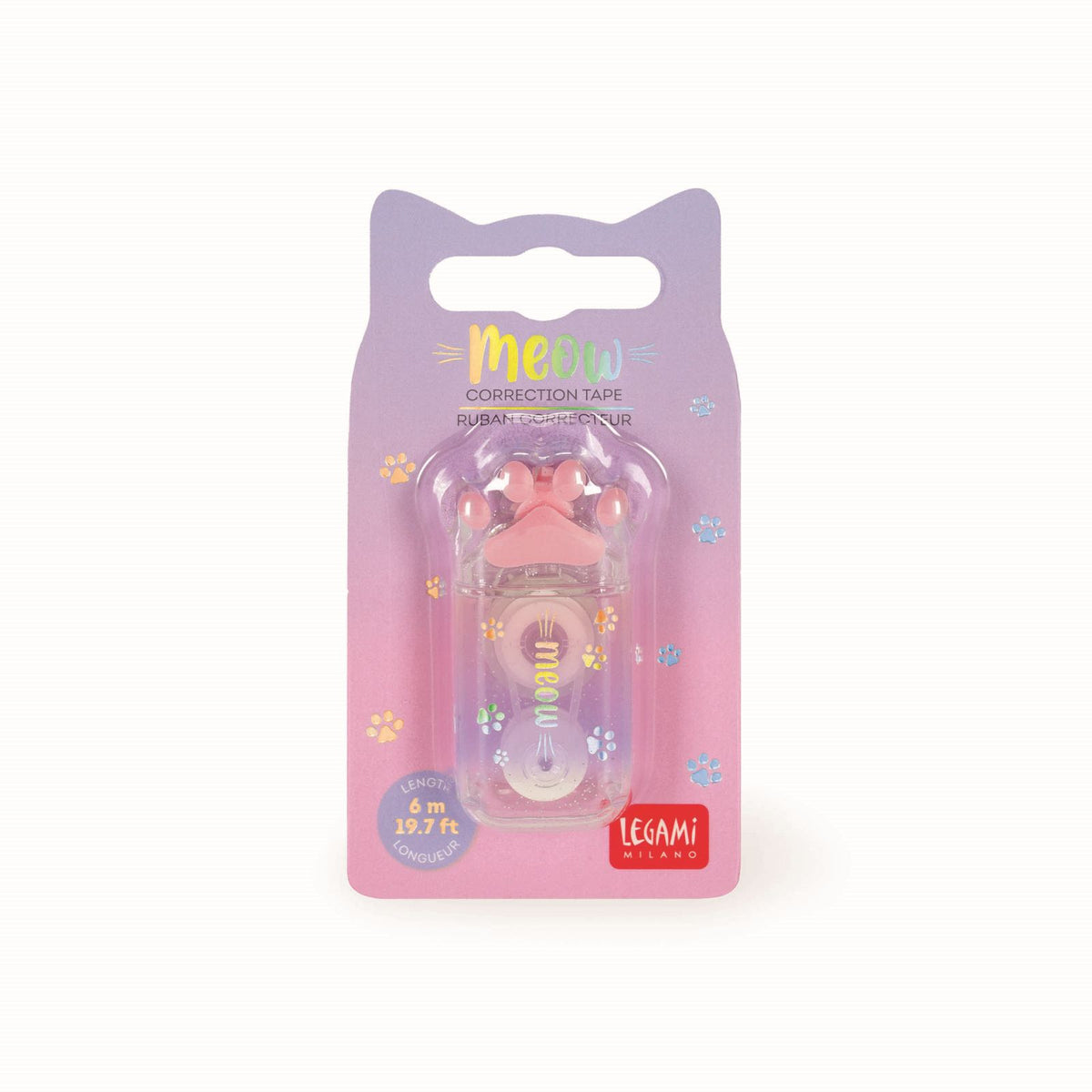 Legami CORRECTION TAPE - MEOW - KITTY - 8052694011468