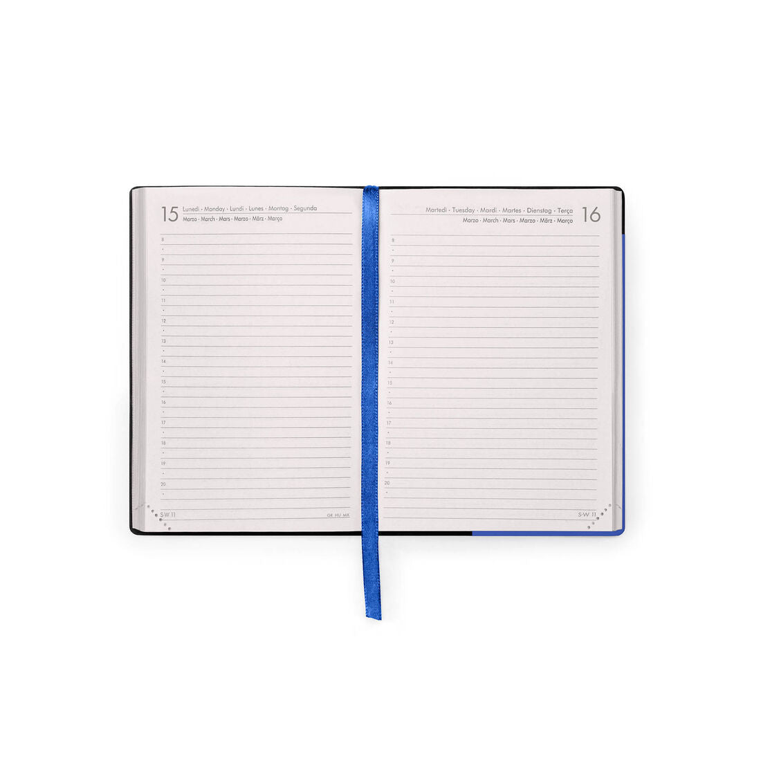 Legami Agenda 12 Mesi Giornaliera Small 2027 Eclectic Blue, foto ufficiale 3