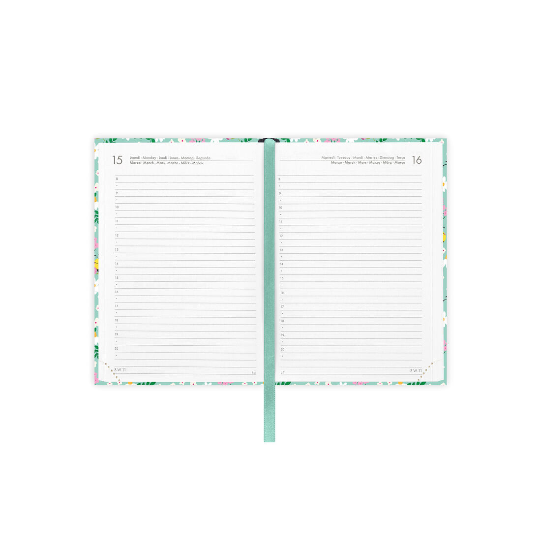Legami Agenda Giornaliera Fotografica Small 2027 Bee Green, foto ufficiale 3