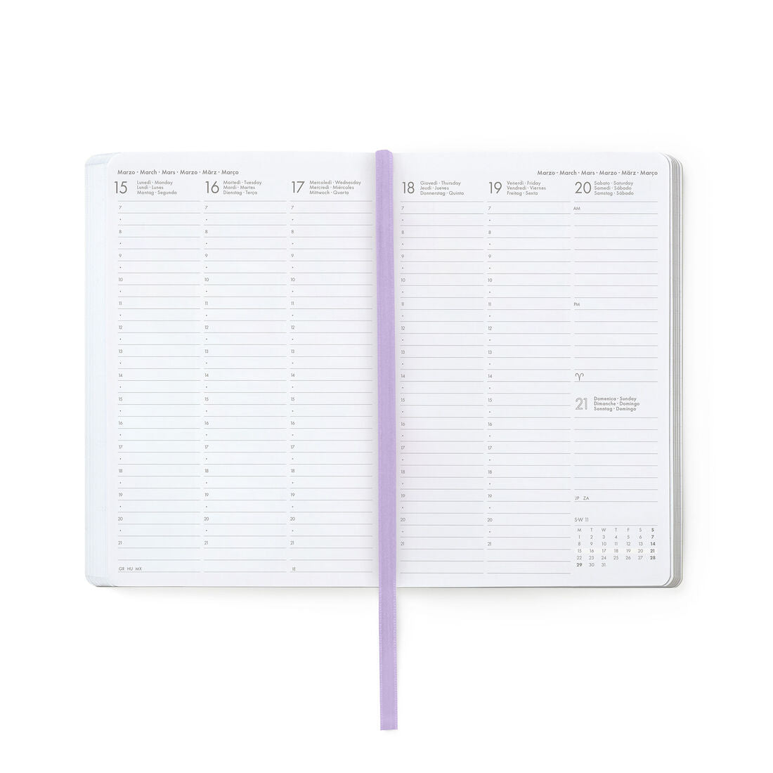 Legami Agenda Settimanale Fotografica Medium 12 Mesi 2027 Fairy Tale, fotografia 3