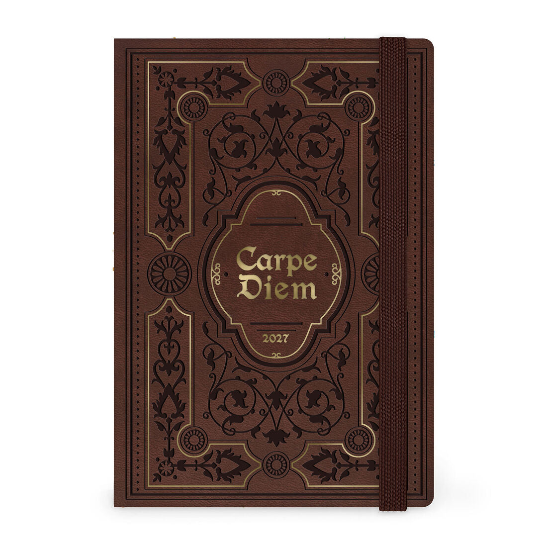 Legami Agenda Settimanale Fotografica Medium 12 Mesi 2027 Vintage Book Carpe Diem, foto 1