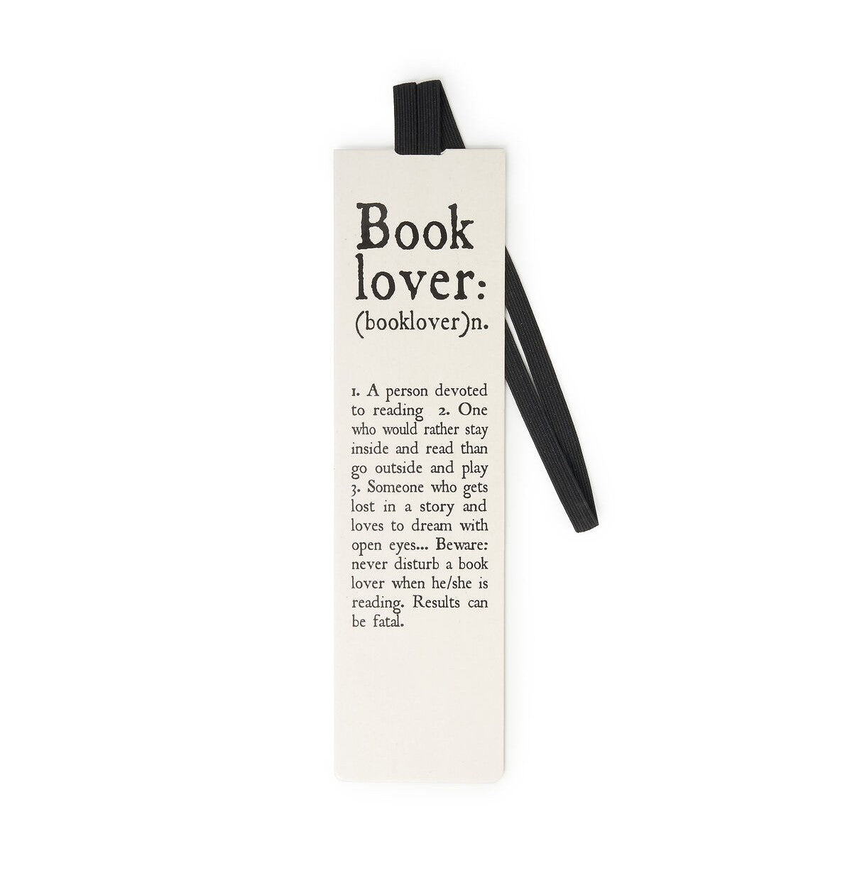 Legami BOOKLOVERS BOOKMARK WITH ELASTIC BAND - 8056304482853