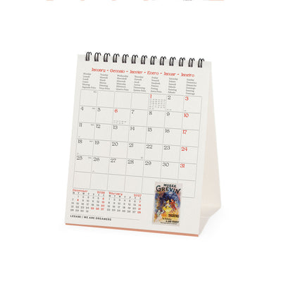 Legami Calendario da Tavolo 2027 Belle Époque 12 x 14,5 cm, foto ufficiale 3
