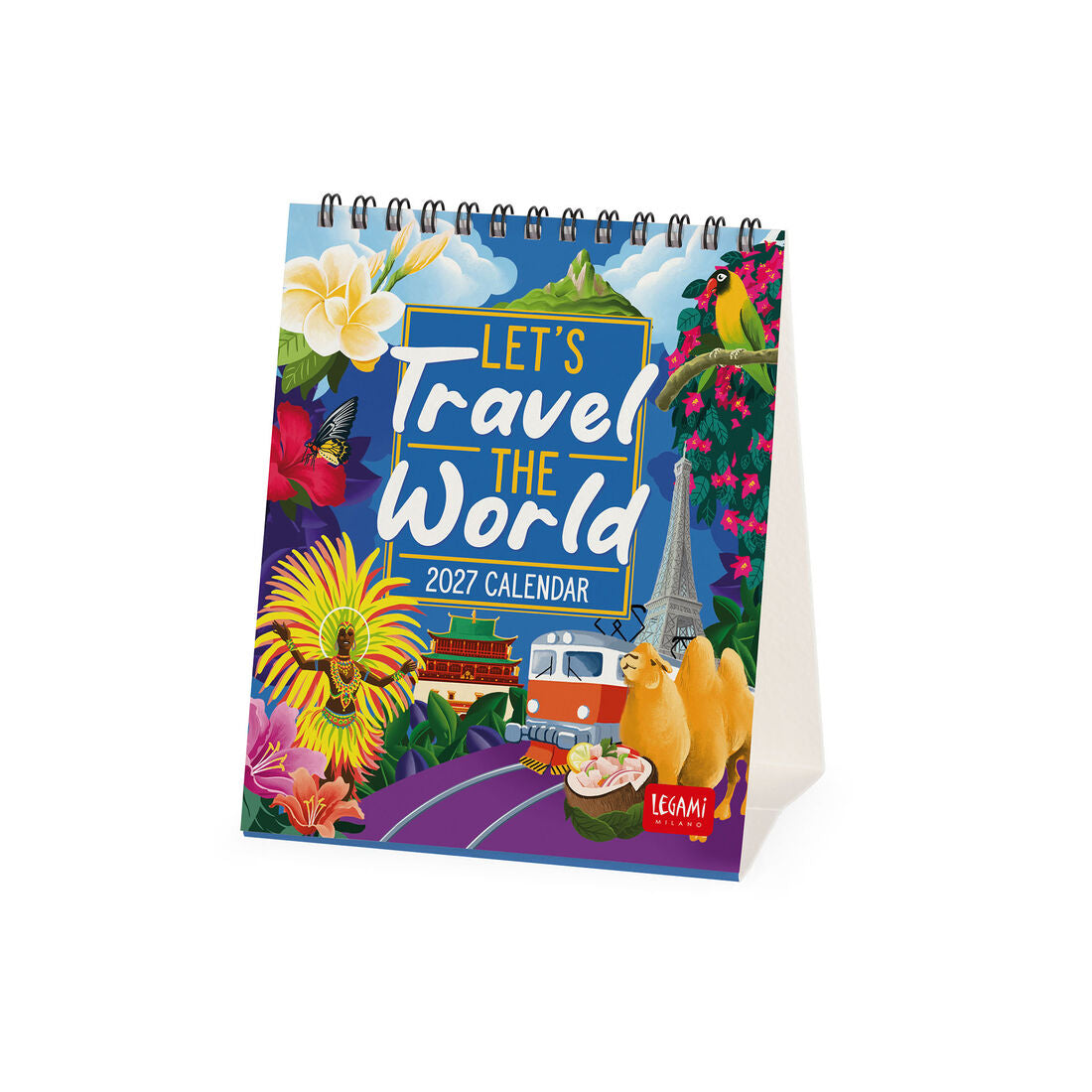 Legami Calendario da Tavolo 2027 Let's Travel the World, fotografia 1