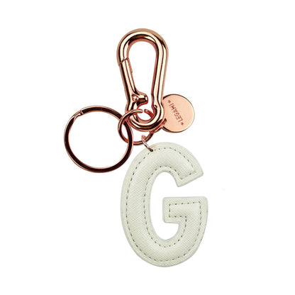 Legami MY INITIAL  - KEY RING - G - WHITE - 8052783616697