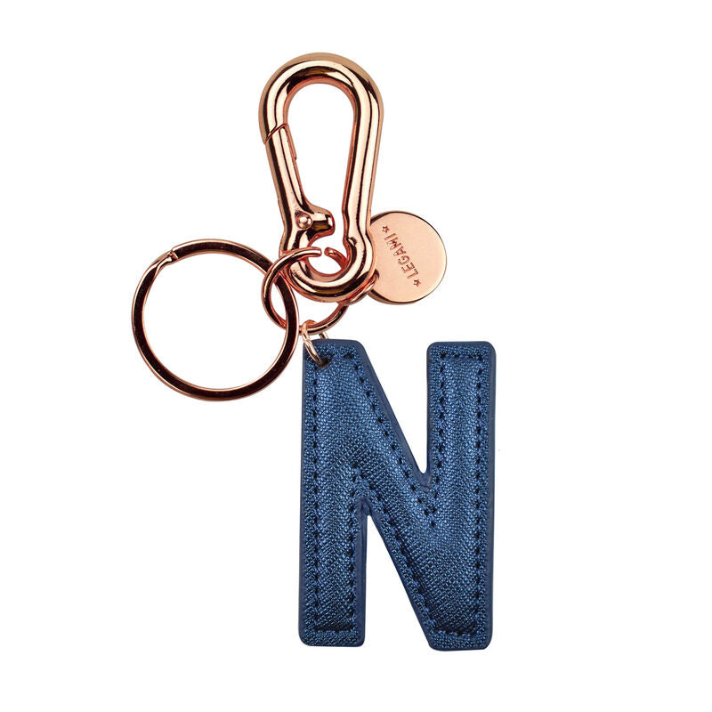 Legami MY INITIAL  - KEY RING - N - BLUE - 8052783616765