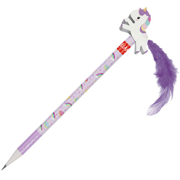 Legami UNICORN PENCIL WITH ERASER - 8058093946738