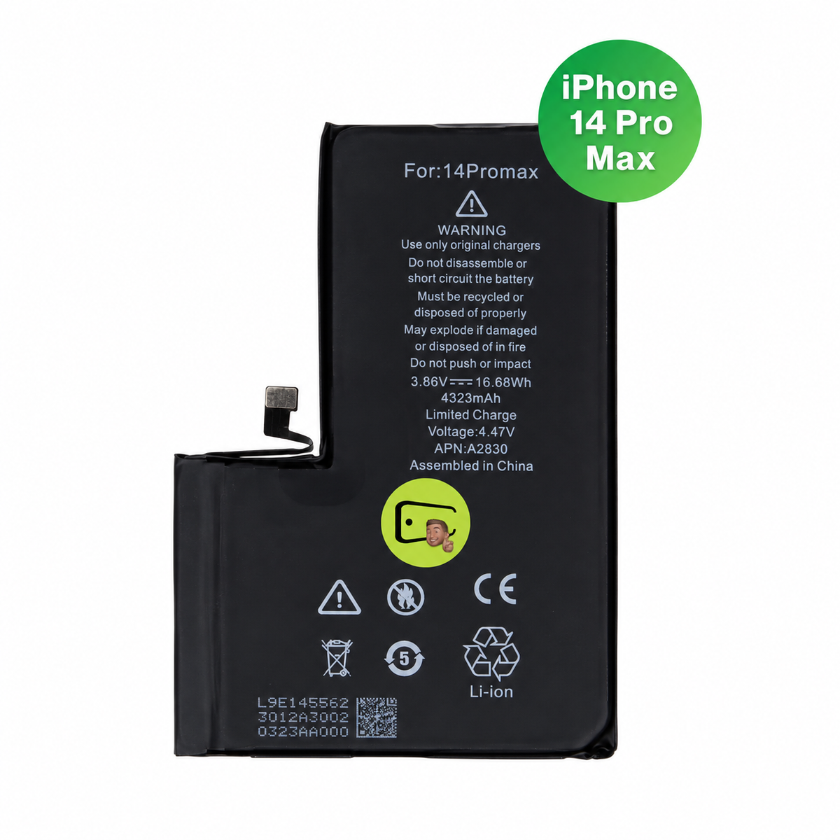 Batteria compatibile iPhone 14 Pro Max - Hi-Phone