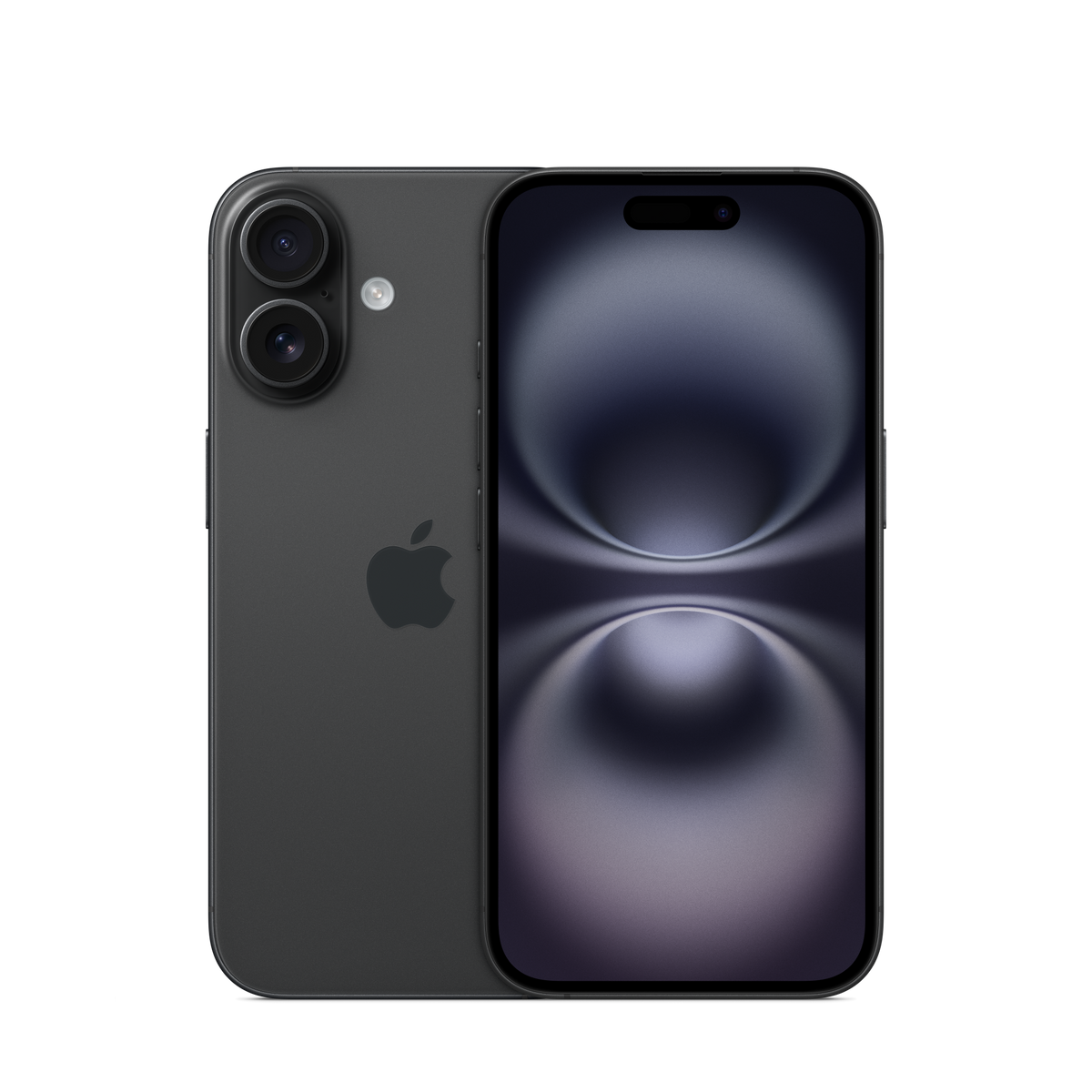Apple iPhone 16 nero, immagine illustrativa del modello