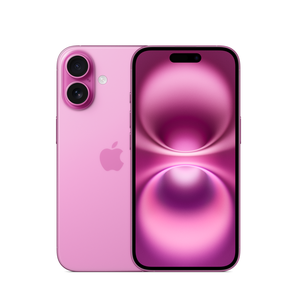 Apple iPhone 16 rosa, immagine illustrativa del modello