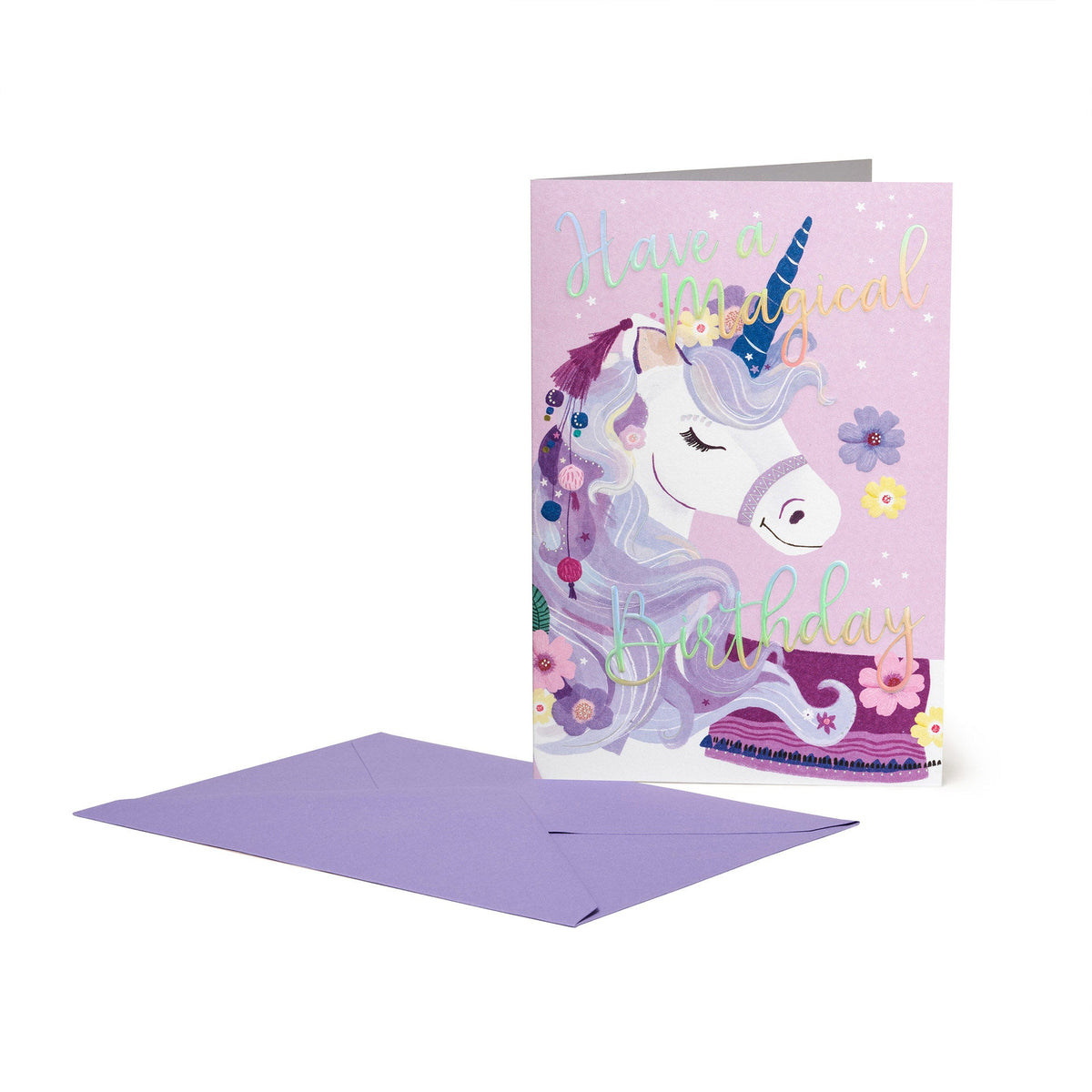 Biglietto Legami Magical Birthday Unicorn, alta risoluzione