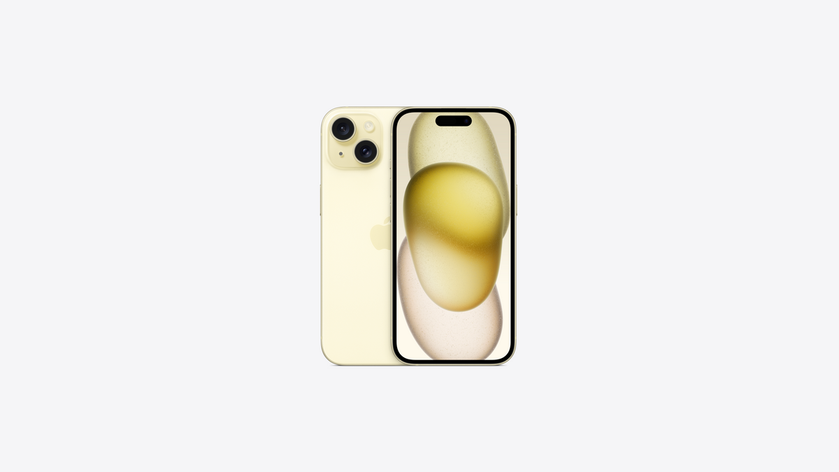 Apple iPhone 15 ricondizionato – Giallo