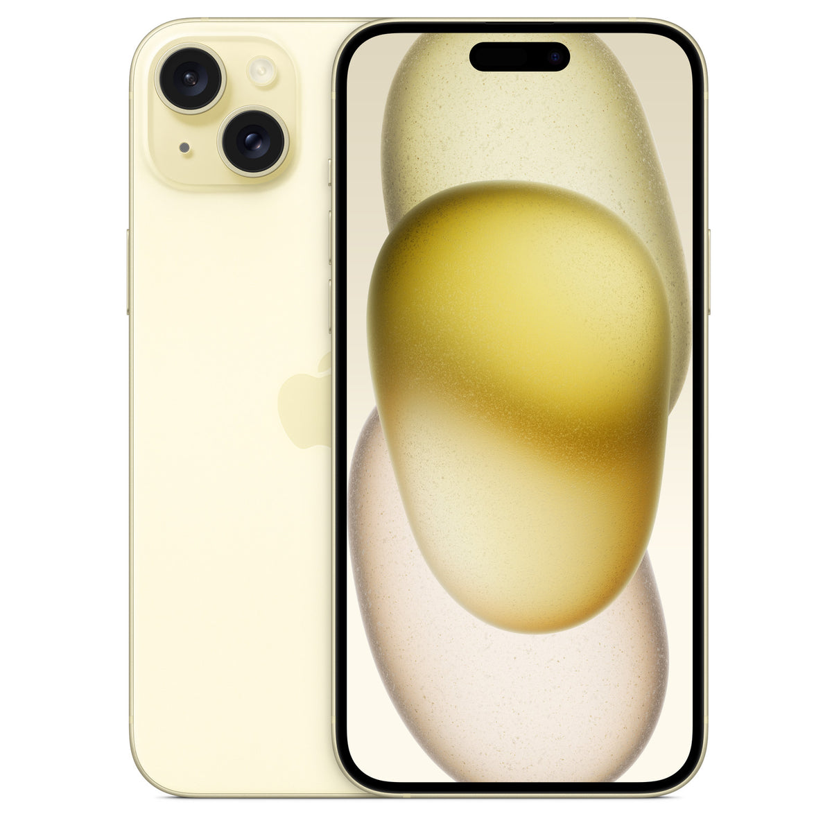 Apple iPhone 15 Plus ricondizionato, Giallo - immagine illustrativa del modello