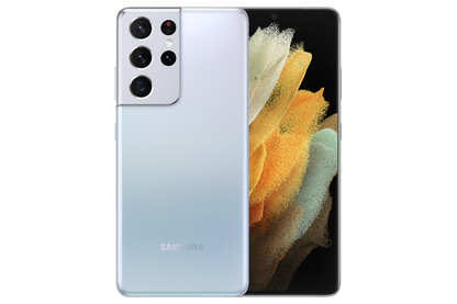Samsung Galaxy S21 Ultra 5g — Phantom Silver — foto ufficiale Samsung
