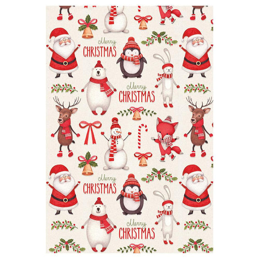 Legami Biglietto di auguri Natale Xmas Pattern 11,5 x 17 cm