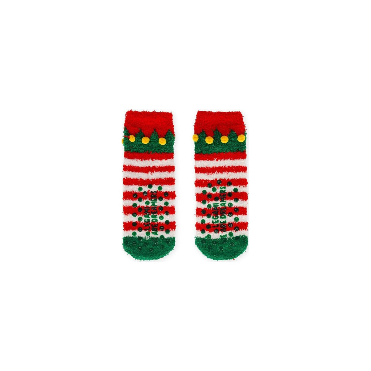 Legami It's a Match Calzini Antiscivolo Adulti Elf 35-42 - vista 2