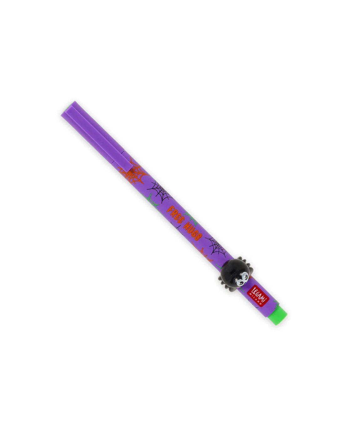 Legami Lovely Friends Penna Gel Ragno Halloween Verde Fluo – foto 1