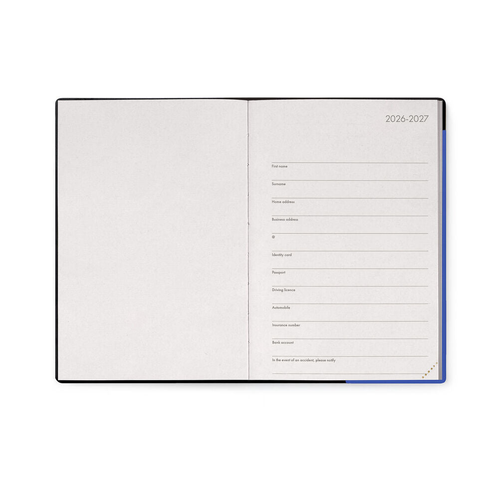 Legami Agenda Giornaliera Medium 16 Mesi 2026/2027 Eclectic Blue, foto 2