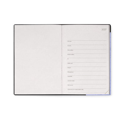 Legami Agenda Giornaliera Medium 2027 Cosmic Lilac, foto 2