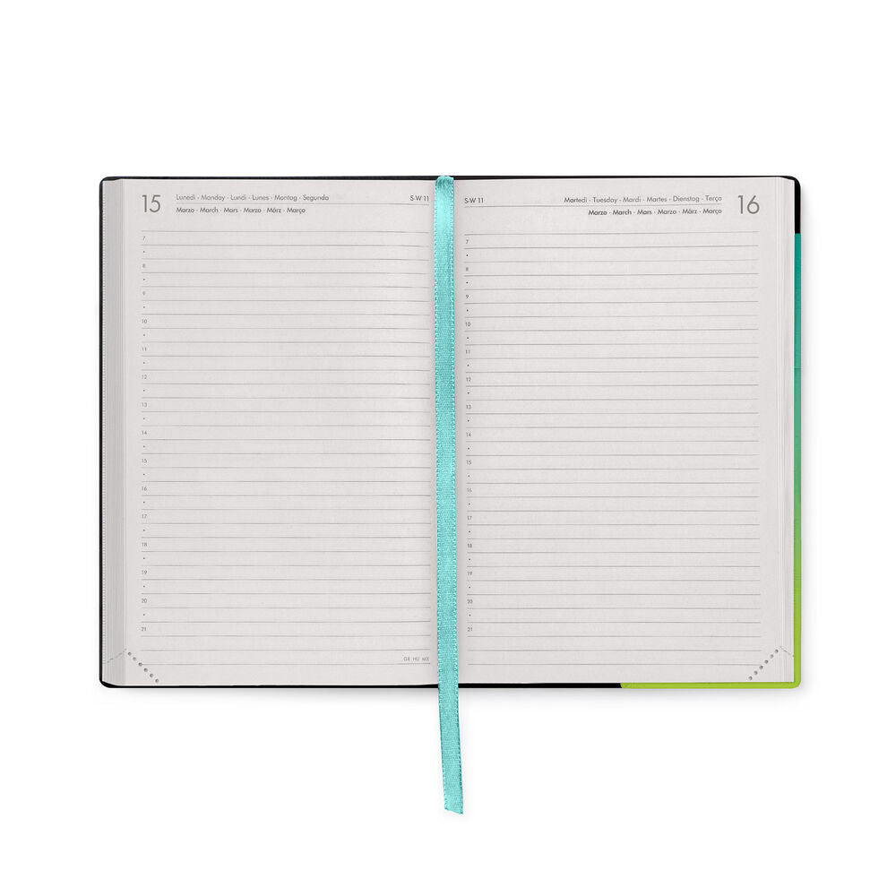 Legami Agenda Giornaliera Medium 2027 Shades of Green, foto 3
