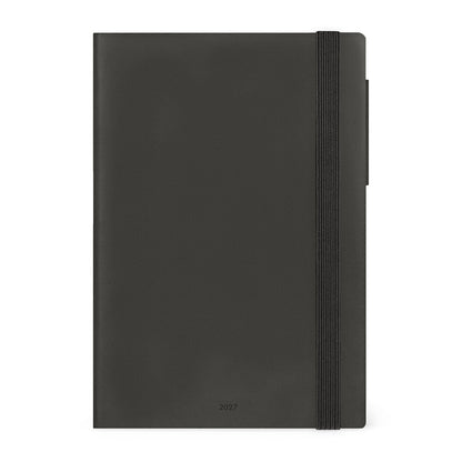 Legami Agenda Settimanale Medium 2027 Black Suit, foto 1