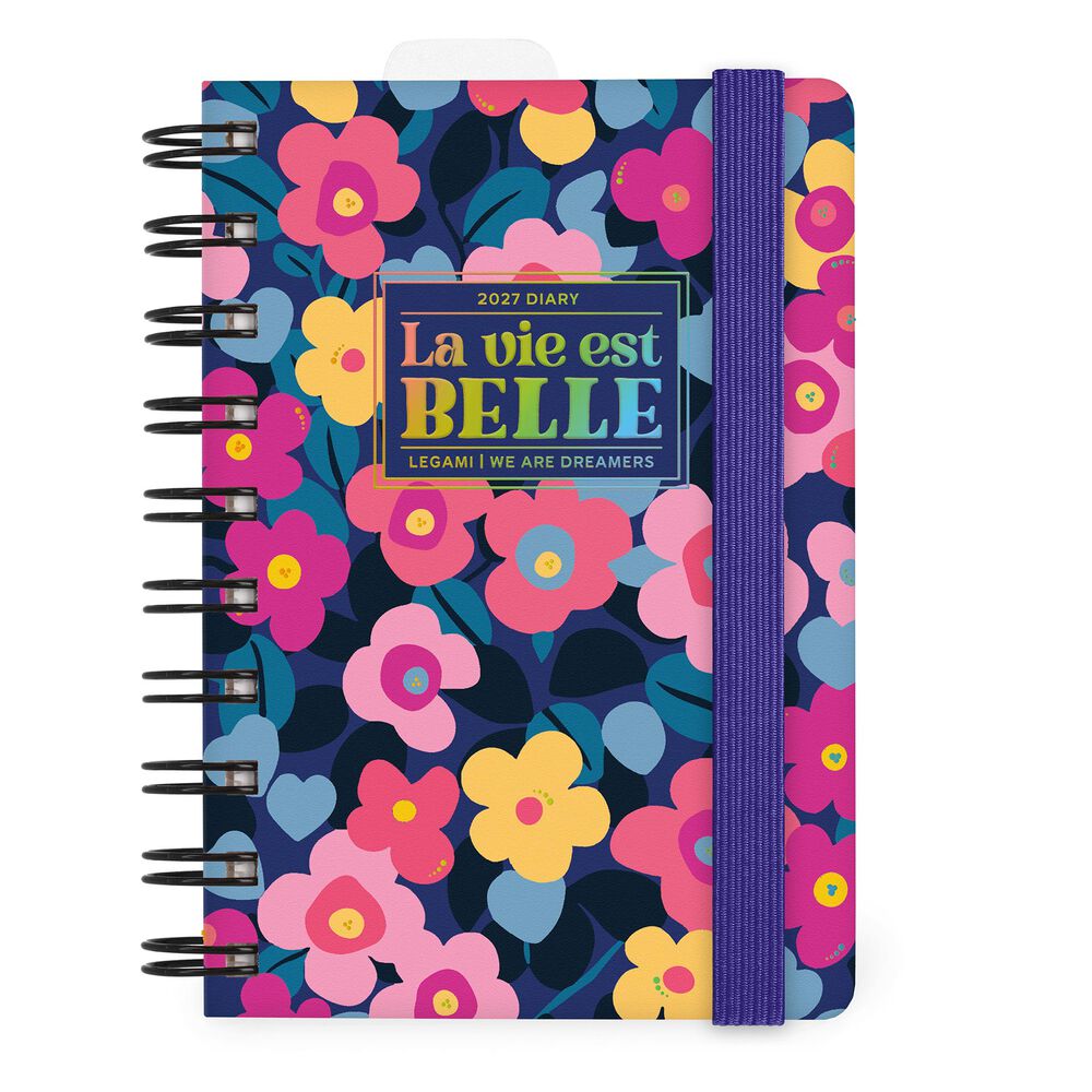 Agenda Legami Flowers Spiralata Small 2027, foto 1