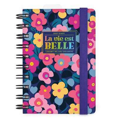 Agenda Legami Flowers Spiralata Small 2027, foto 1
