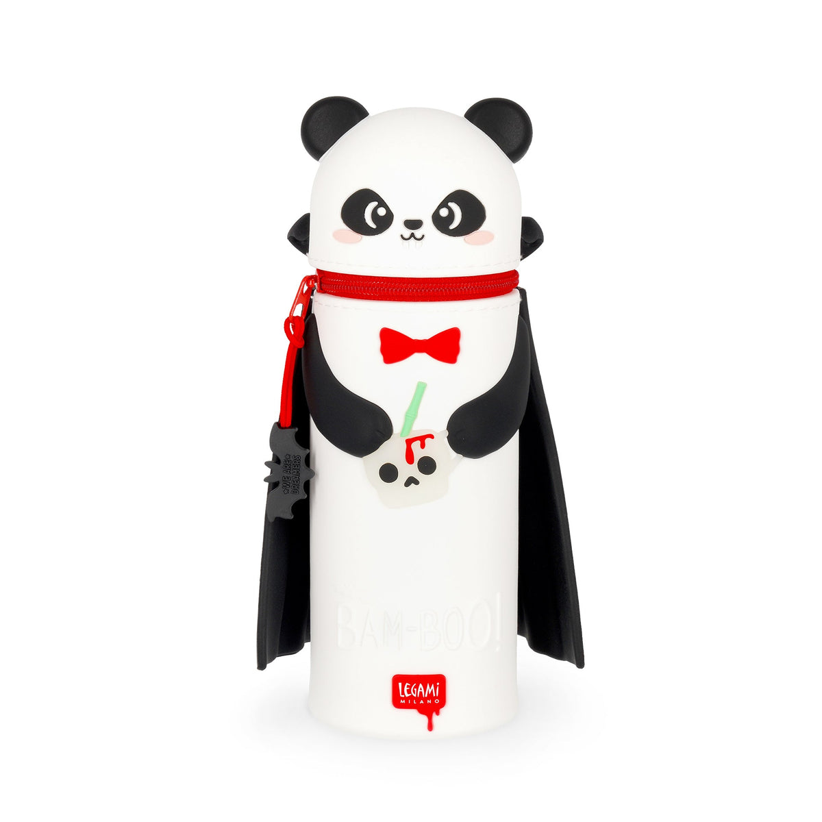 Legami Kawaii Astuccio 2 in 1 in Silicone - Panda Bam-Boo Halloween