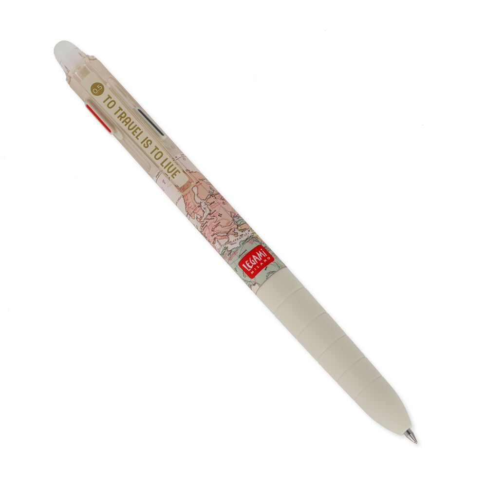 Legami Make Mistakes Travel Penna Gel Cancellabile 3 Colori, fotografia 1