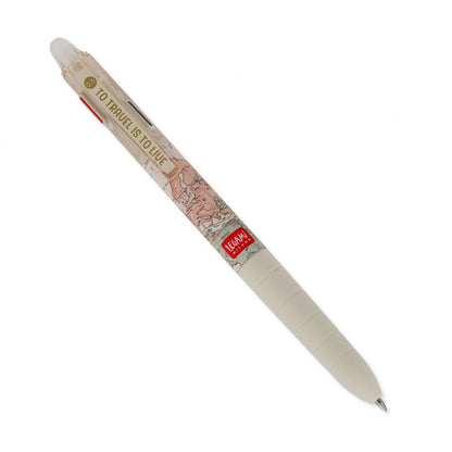 Legami Make Mistakes Travel Penna Gel Cancellabile 3 Colori, fotografia 1
