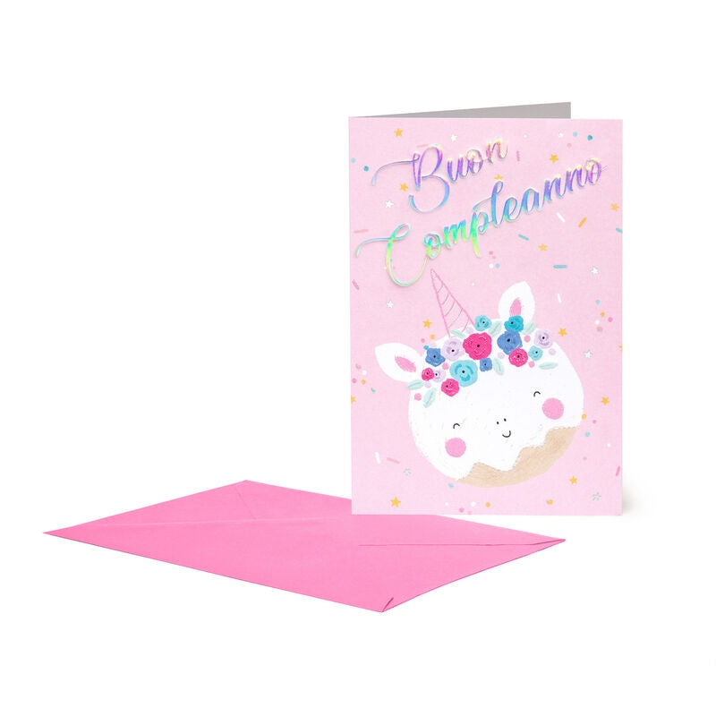 Legami Biglietto di auguri Buon Compleanno Unicorno