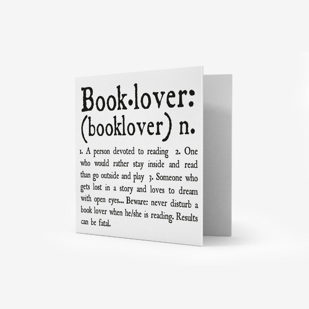 Legami Bigliettino Booklover 7 x 7 cm