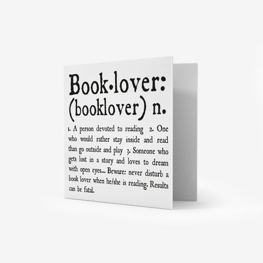 Legami Bigliettino Booklover 7 x 7 cm